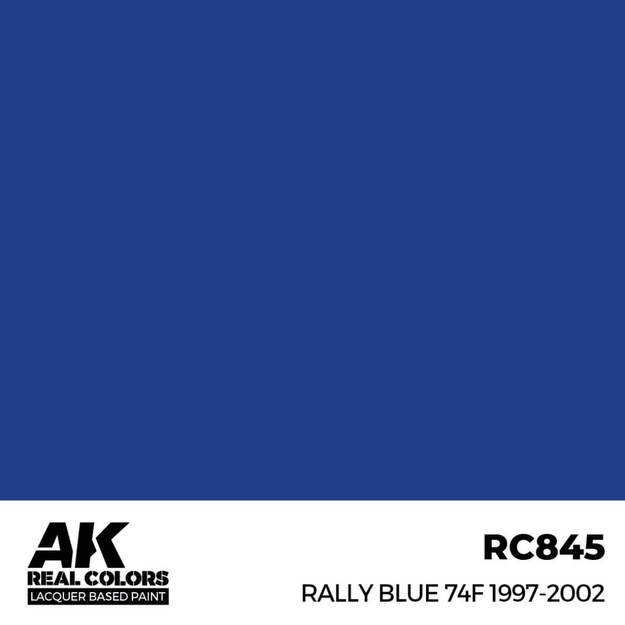AK Interactive RC845 - Rally Blue 74F 1997-2002, 17ml