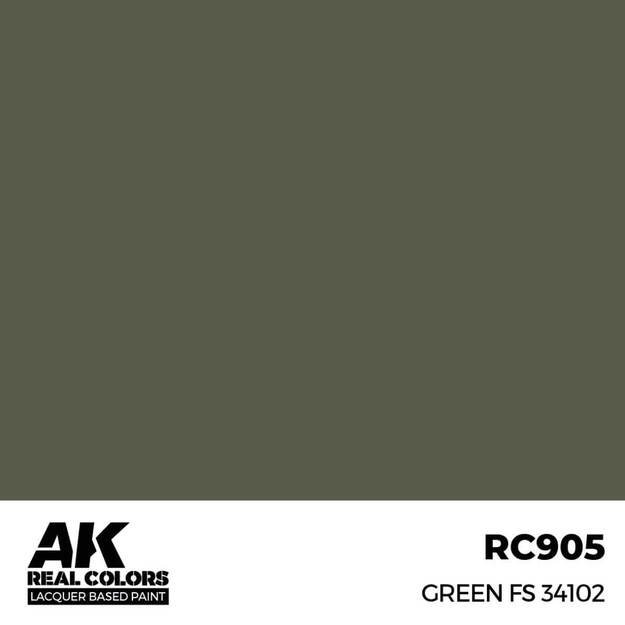 AK Interactive RC905 - Green FS 34102, 17ml AK Interactive RC905 - Green FS 34102, 17ml