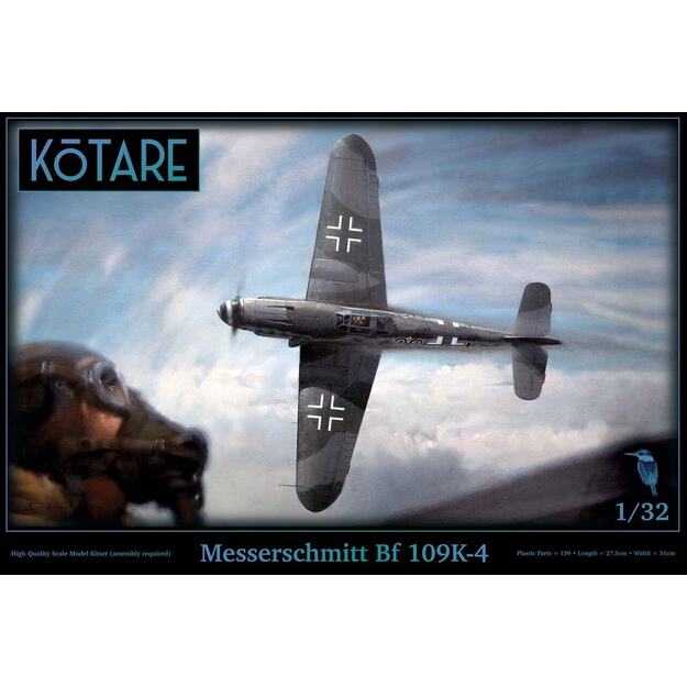 Kotare Models KTR32009 - Bf 109K-4, 1/32