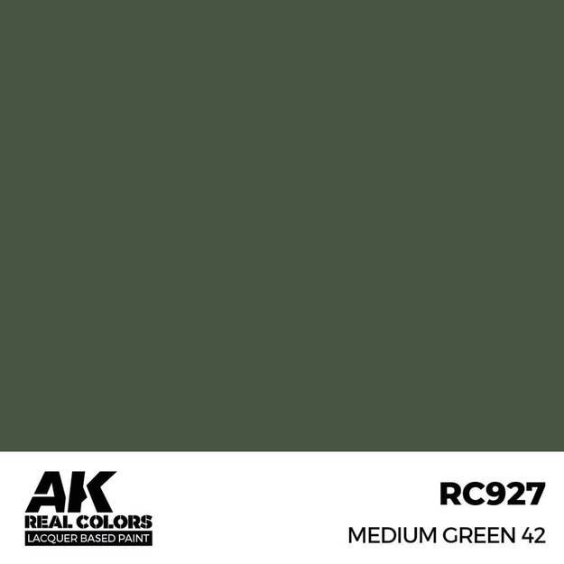 AK Interactive RC927 - Medium Green 42, 17ml AK Interactive RC927 - Medium Green 42, 17ml