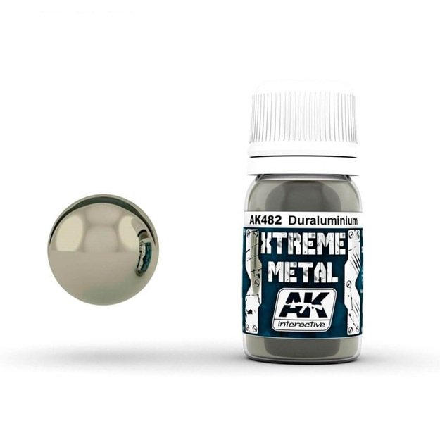 AK Interactive AK482 - Xtreme Metal Duraluminium, metalikai, 30ml