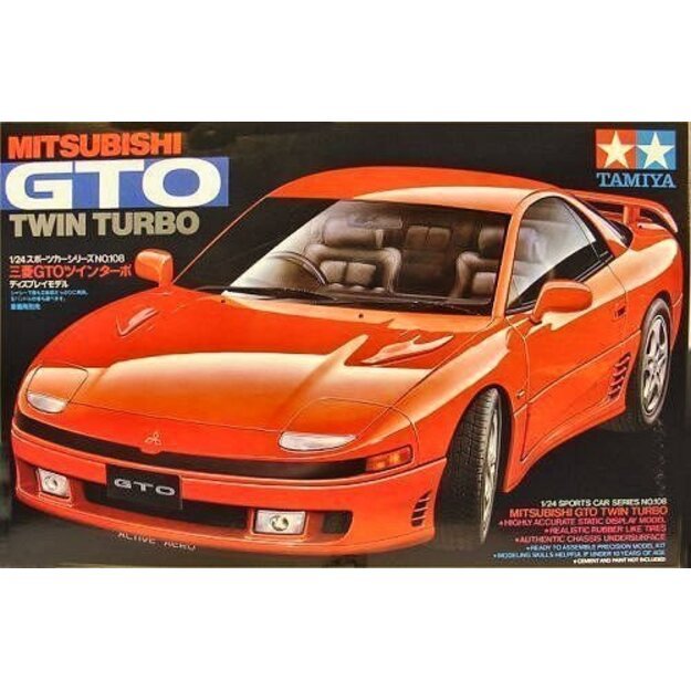 Tamiya TA24108 - Mitsubishi GTO Twin Turbo, 1/24