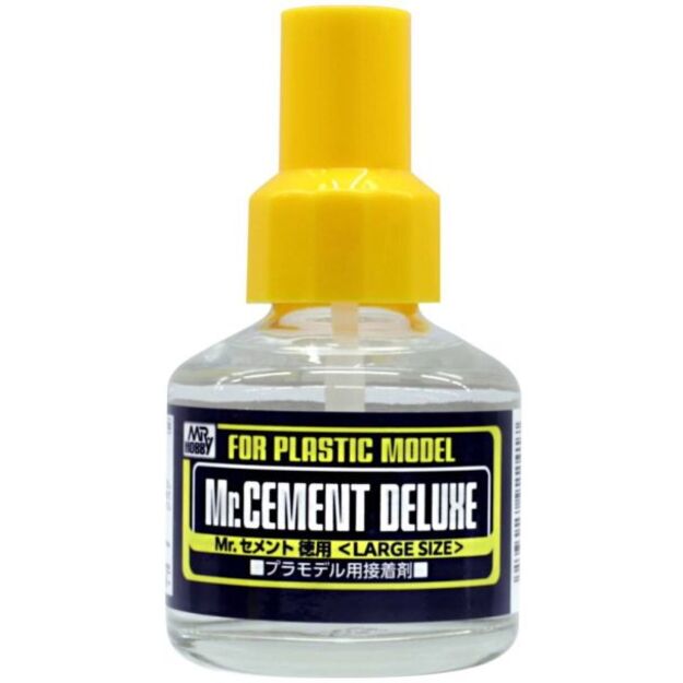 Mr.Hobby MC-127 - Mr. Cement Deluxe (klampūs plastiko klijai su akrilo derva, 40 ml)