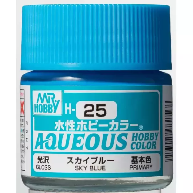 Mr.Hobby H025 - Aqueous Hobby Colors - Sky Blue, 10ml