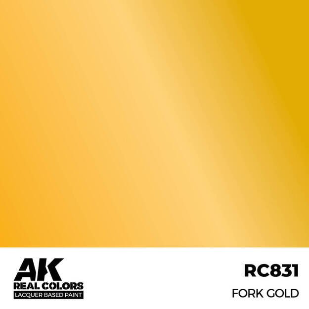 AK Interactive RC831 - Fork Gold, 17ml