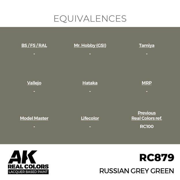 AK Interactive RC879 - Russian Grey Green, 17ml 2 AK Interactive RC879 - Russian Grey Green, 17ml 2