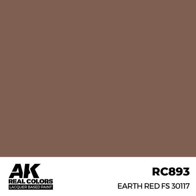 AK Interactive RC893 - Earth Red FS 30117, 17ml