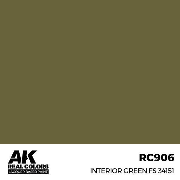 AK Interactive RC906 - Interior Green FS 34151, 17ml AK Interactive RC906 - Interior Green FS 34151, 17ml