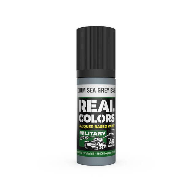 AK Interactive RC963 - RAF Medium Sea Grey BS381C/637, 17ml 1