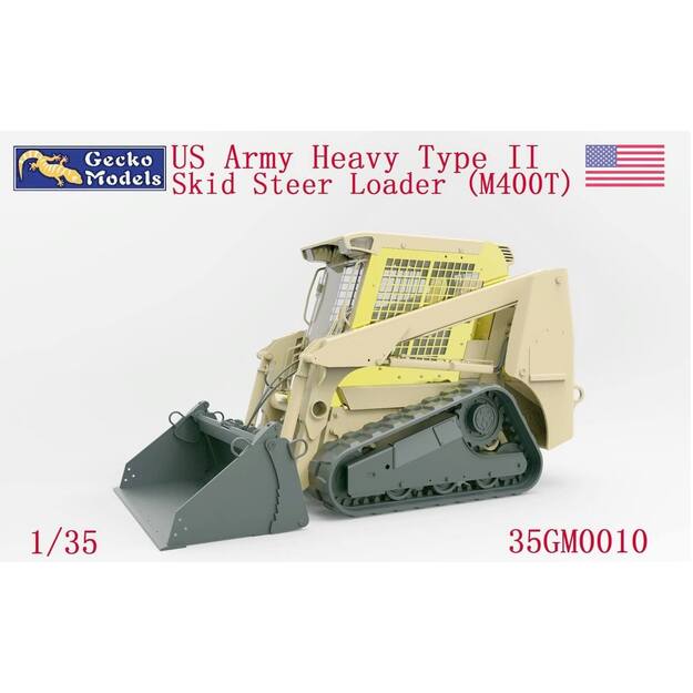 Gecko Models 35GM0010 - US Army Heavy Type II Skid Steer Loader, 1/35