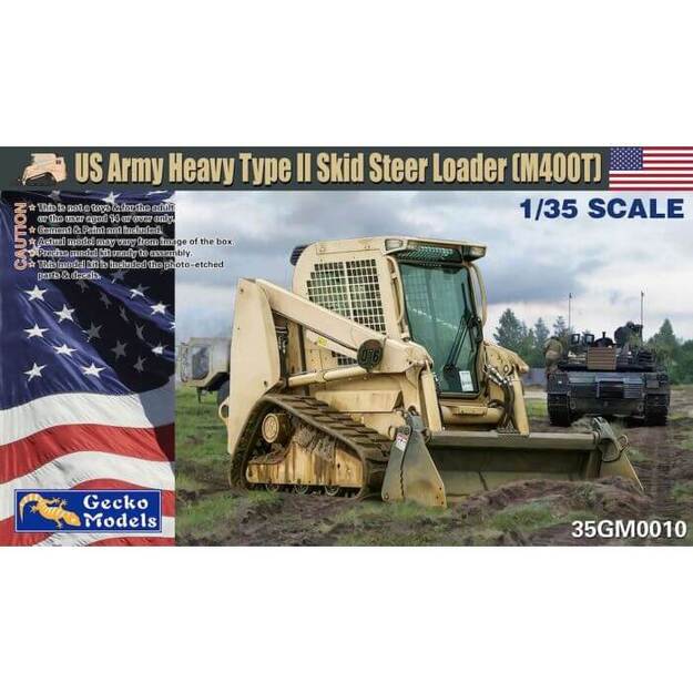 Gecko Models 35GM0010 - US Army Heavy Type II Skid Steer Loader, 1/35