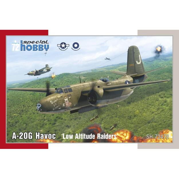 Special Hobby SH72478 - Douglas A-20G Havoc "Low Altitude Raiders", 1/72