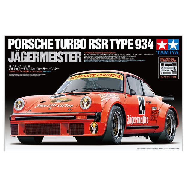 Tamiya TA24328 - Porsche 934 Jaeger, 1/24