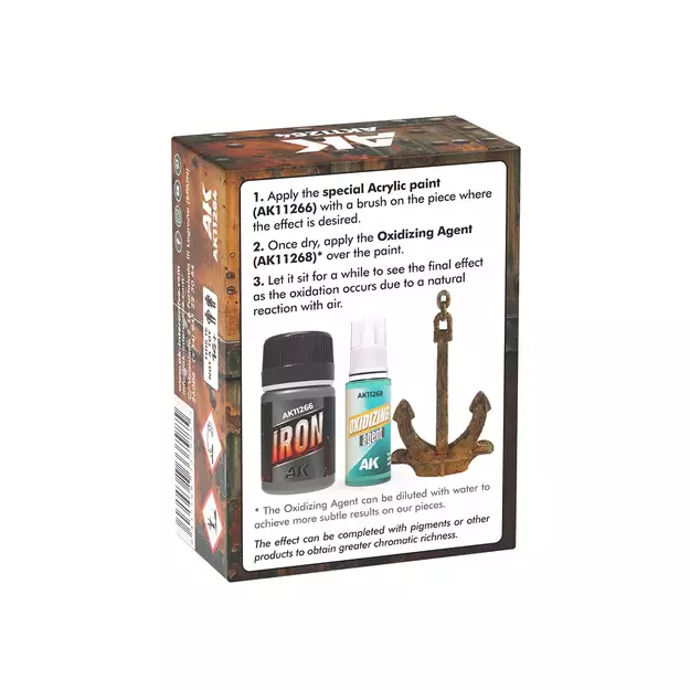 AK Interactive AK11264 – Rust Effect Kit (rūdžių efektų rinkinys) 2
