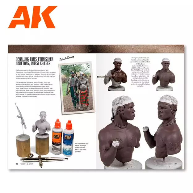 AK Interactive  AK241 – Flesh And Skin (Learning Series Nº6) 4