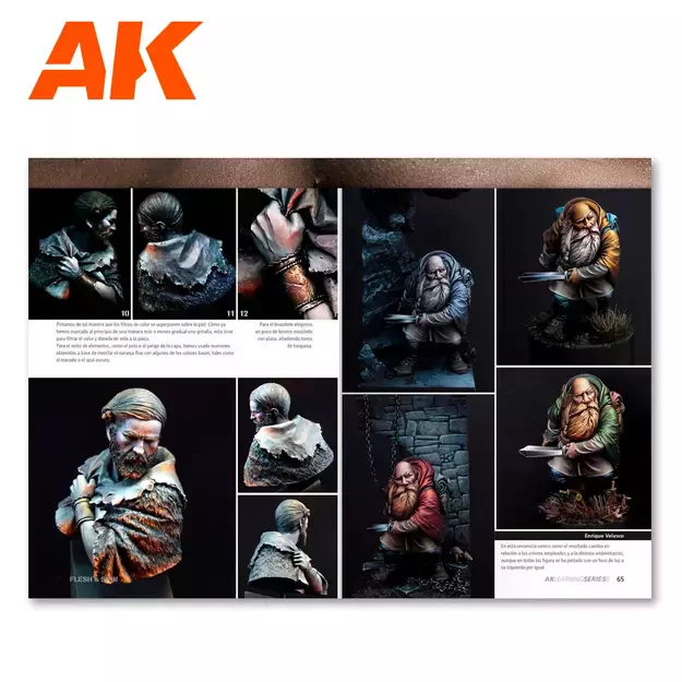 AK Interactive  AK241 – Flesh And Skin (Learning Series Nº6) 6