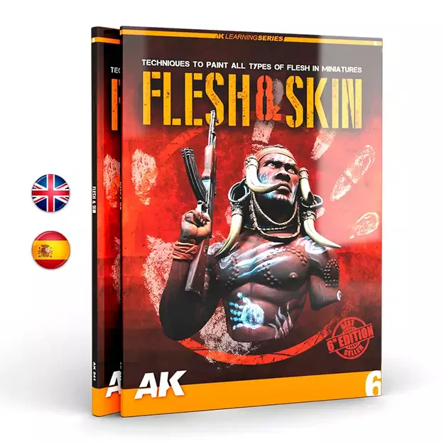 AK Interactive  AK241 – Flesh And Skin (Learning Series Nº6)