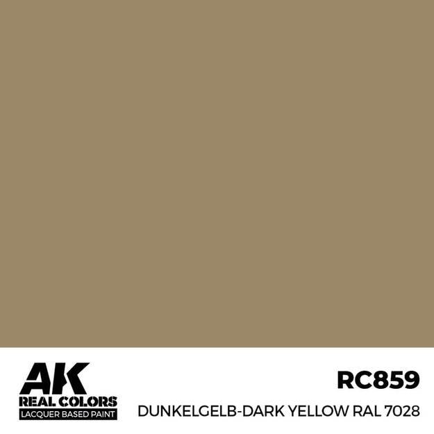 AK Interactive RC859 - Dunkelgelb-Dark Yellow RAL 7028, 17ml AK Interactive RC859 - Dunkelgelb-Dark Yellow RAL 7028, 17ml