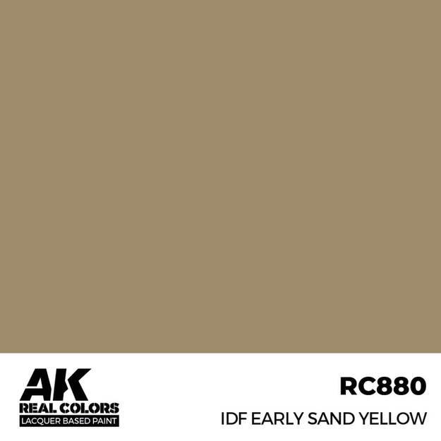 AK Interactive RC880 - IDF Early Sand Yellow, 17ml AK Interactive RC880 - IDF Early Sand Yellow, 17ml