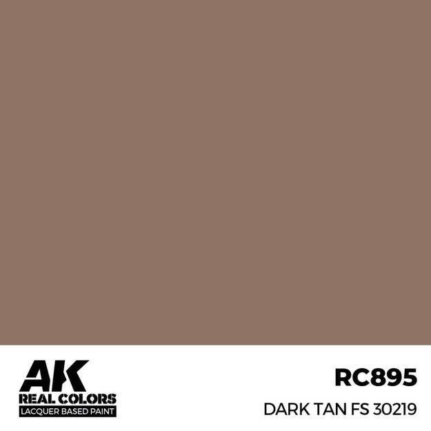 AK Interactive RC895 - Dark Tan FS 30219, 17ml AK Interactive RC895 - Dark Tan FS 30219, 17ml