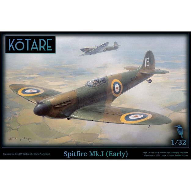 Kotare Models KTR32004 - Spitfire Mk.I (Early), 1/32