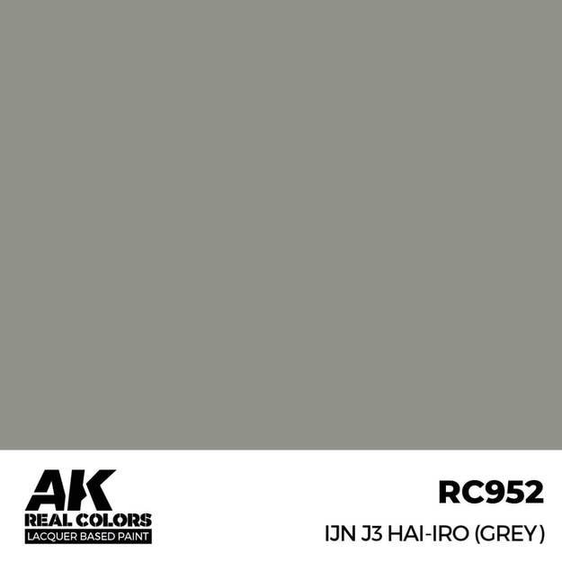 AK Interactive RC952 - IJN J3 HAI-IRO (GREY), 17ml AK Interactive RC952 - IJN J3 HAI-IRO (GREY), 17ml