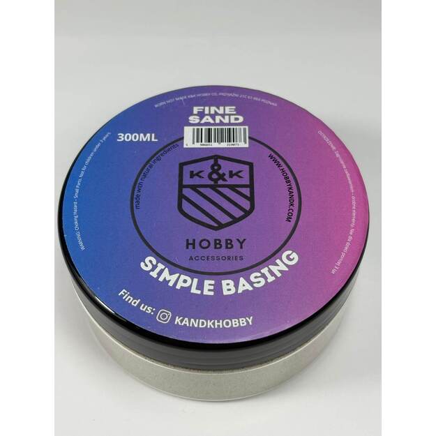 K&K Pigmentai – Fine Sand, 300ml 2