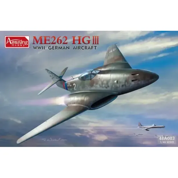 Amusing Hobby AH48A003 - Messerschmitt Me-262HG III, 1/48
