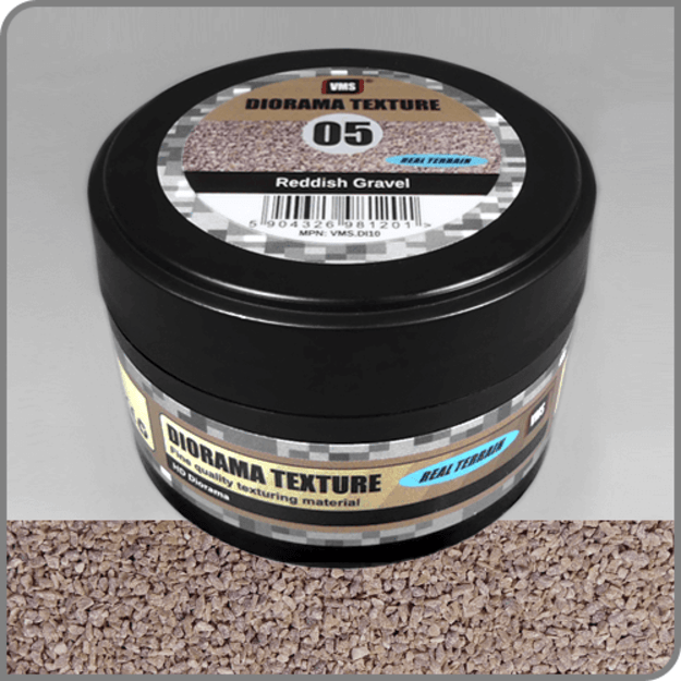 VMS DI10 Diorama Texture Reddish Gravel, 100ml