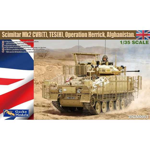 Gecko Models 35GM0051 - CVR (T) Scimitar Mk2 TES (H) Operation Herrick, 1/35