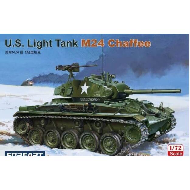 Fore Hobby FRH2003 - M24 Chaffee Light Tank, 1/72