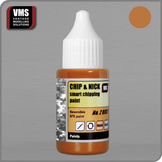 VMS CNX02 Chip And Nick Smart Chipping Paint No. 2 - Rust