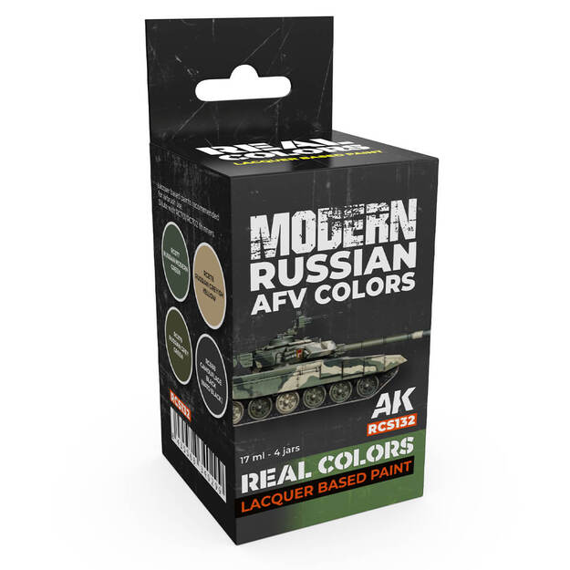 AK-Interactive - RCS132 - Modern Russian AFV Colors Set, rinkinys