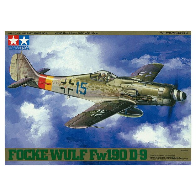 Tamiya TA61041 - FW 190 D-9 Focke-Wulf , 1/48