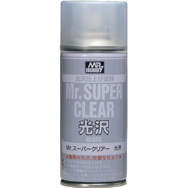 Mr.Hobby B-513 - Mr. Super Clear Gloss, lakas, 170ml