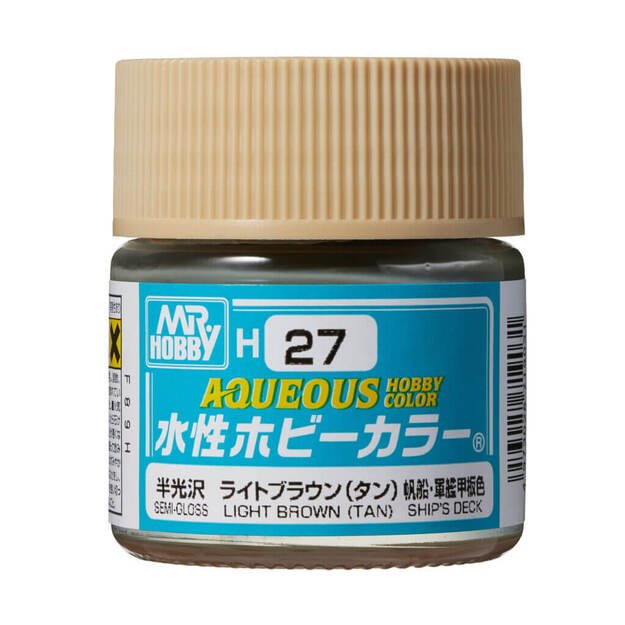 Mr.Hobby H027 - Aqueous Hobby Colors - Tan, 10ml