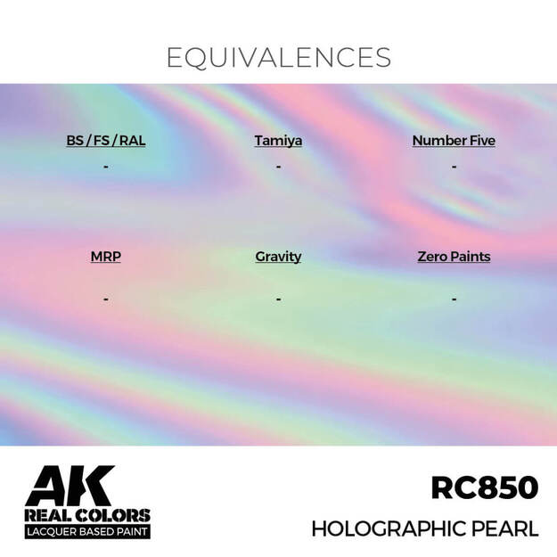 AK Interactive RC850 – Holographic Pear, 17ml 2
