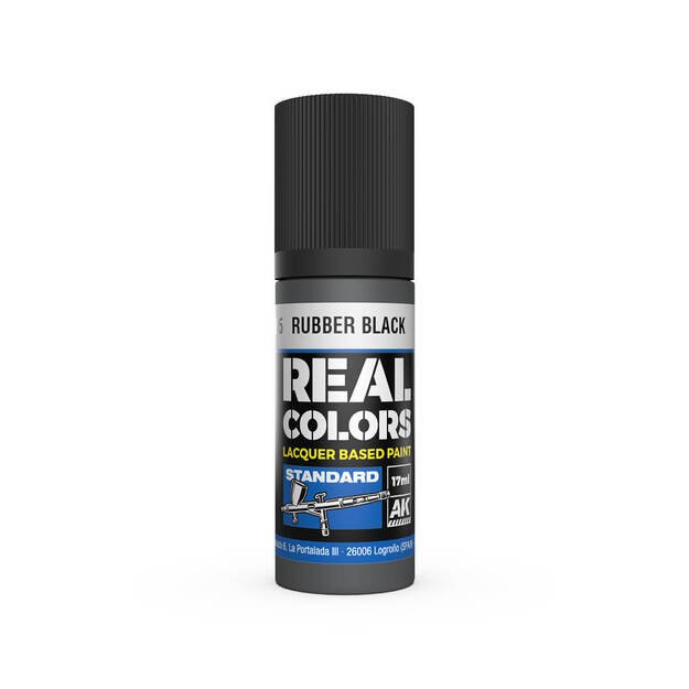 AK Interactive RC805 – Rubber Black, 17ml 1