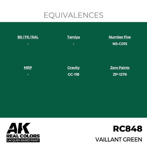 AK Interactive RC848 - Vaillant Green, 17ml 2 AK Interactive RC848 - Vaillant Green, 17ml 2