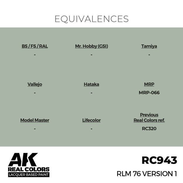 AK Interactive RC943 - RLM 76 Version 1, 17ml 2 AK Interactive RC943 - RLM 76 Version 1, 17ml 2