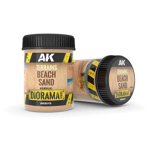 AK Interactive AK8019 - Terrains Beach Sand, 250ml