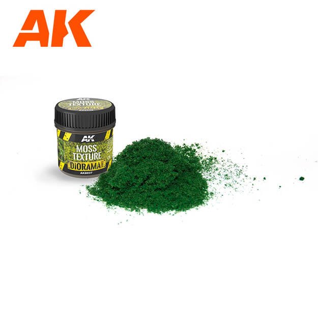 AK Interactive AK8038 - Moss Texture, 100ml (Foam) 