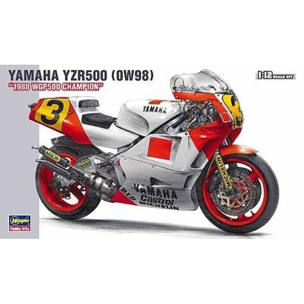 Hasegawa HG21503 - Yamaha YZR500, 1/12