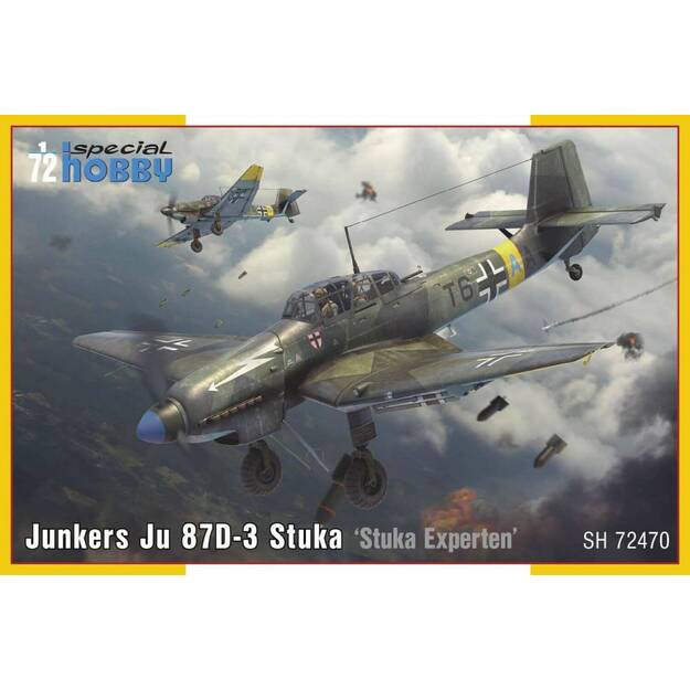 Special Hobby SH72470 - Junkers Ju 87 D-3 Stuka "Stuka Experten", 1/72