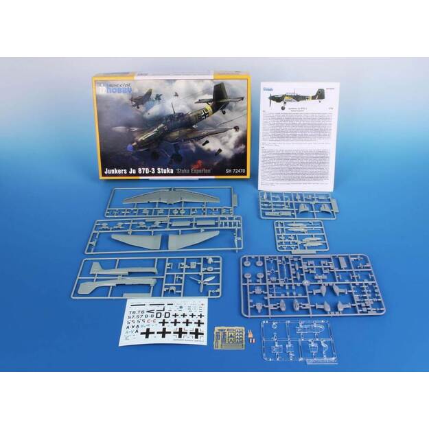 Special Hobby SH72470 - Junkers Ju 87 D-3 Stuka "Stuka Experten", 1/72