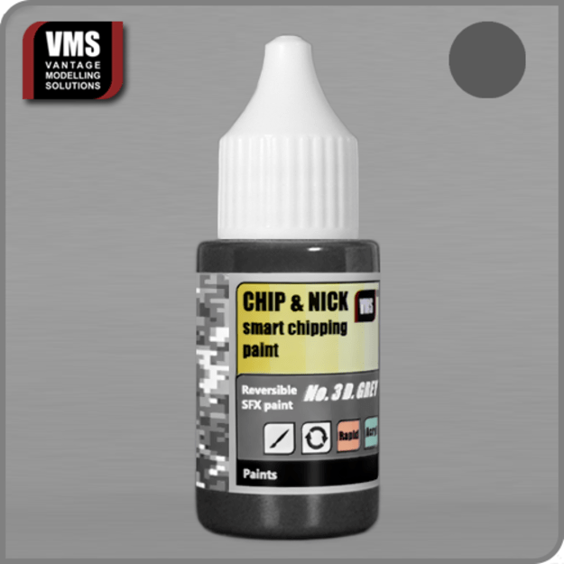 VMS CNX03 Chip And Nick Smart Chipping Paint No. 3 - Dark Grey