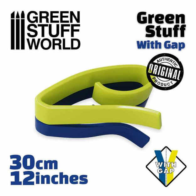Green Stuff World 9863 - Dviejų dalių epoksidinis glaistas, (30cm)
