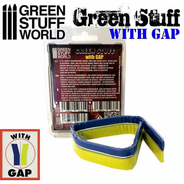 Green Stuff World 9863 - Dviejų dalių epoksidinis glaistas, (30cm) 2
