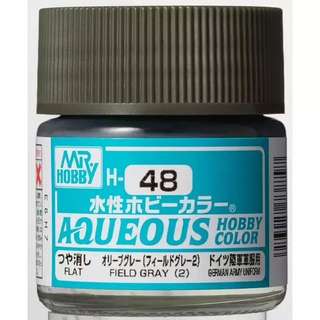 Mr.Hobby H048 - Aqueous Hobby Colors - Field Gray (2), 10ml