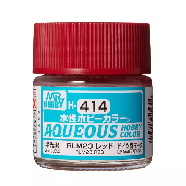 Mr.Hobby H414 - Aqueous Hobby Colors - RLM23 Red, 10ml